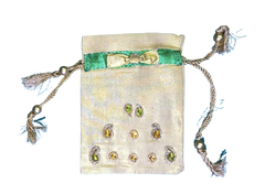 Handmade golden potli bag