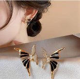 Butterfly Elegance Statement Earrings (Code:- ER-KO-10 , US-A179 , CC140)