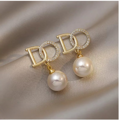 DODO pearl drop earring (Code:- ER-KO-11 , US-A78 , CC150)